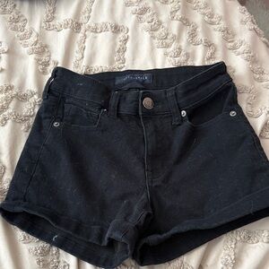 Aeropostale Black Jean Shorts